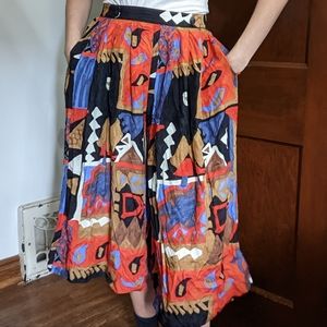 Vintage Native Indigenous Tribal Culottes